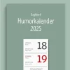 Kalender 2025 Väggplån med dagblock Humor