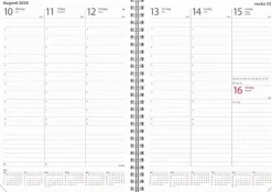 Kalender 2026 Weekly A5 refill