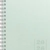 Kalender 2026 Weekly A6 Textile grön