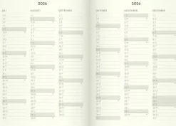 Kalender 2026 Weekly Deluxe
