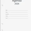 Kalendersats 2026 Regent Agenda