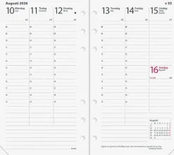Kalendersats 2026 Regent Interplano XL