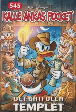 Kalle Ankas Pocket 545. Det gåtfulla templet
