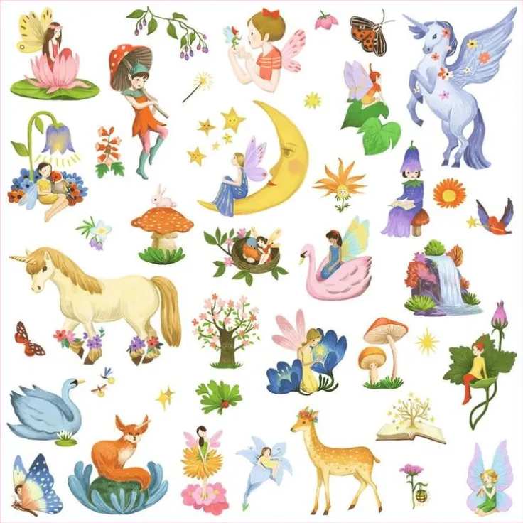 Klistermärken - Fantasy