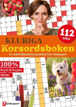 Kluriga korsordsboken : medellätta kryss