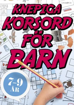 Knepiga korsord för barn 7-9 år