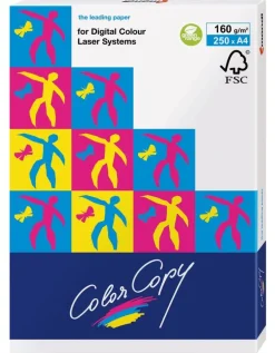 Kopieringspapper A4 ohålat 160g 250 ark vit