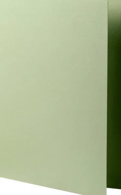 Kort A5 dubbla 5-pack lime