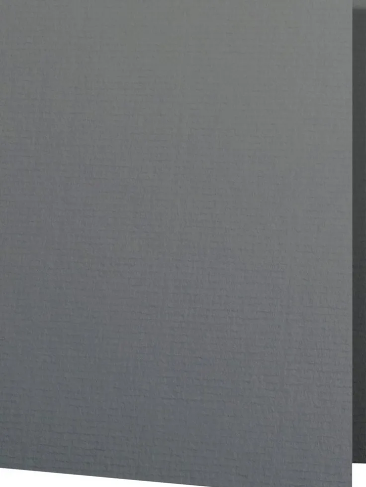 Kort A7 dubbla stående 5-pack grå