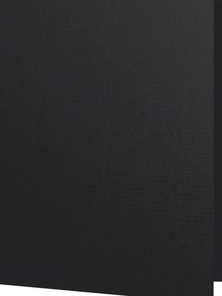 Kort A7 dubbla stående 5-pack svart