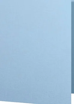 Kort A6 dubbla stående 5-pack ljusblå