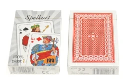 Kortlek 100% plast svenska figurer