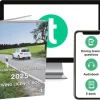 Körkortsboken på Engelska 2025 ; Driving licence book (book + theory pack with online exercises, theory questions, audiobook & ebook)