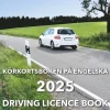 Körkortsboken på Engelska 2025 / Driving licence book