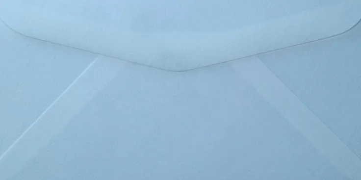 Kuvert E65 5-pack ljusblå