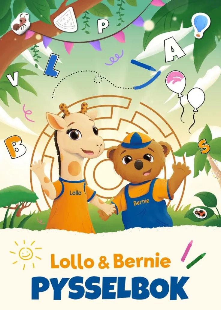 Lollo & Bernie. Pysselbok