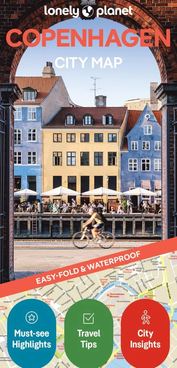 Lonely Planet Copenhagen City Map