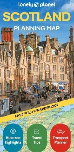 Lonely Planet Scotland Planning Map