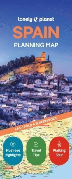 Lonely Planet Spain Planning Map