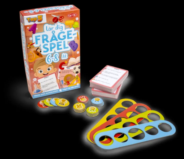 Lär dig frågespel : 6-8 år