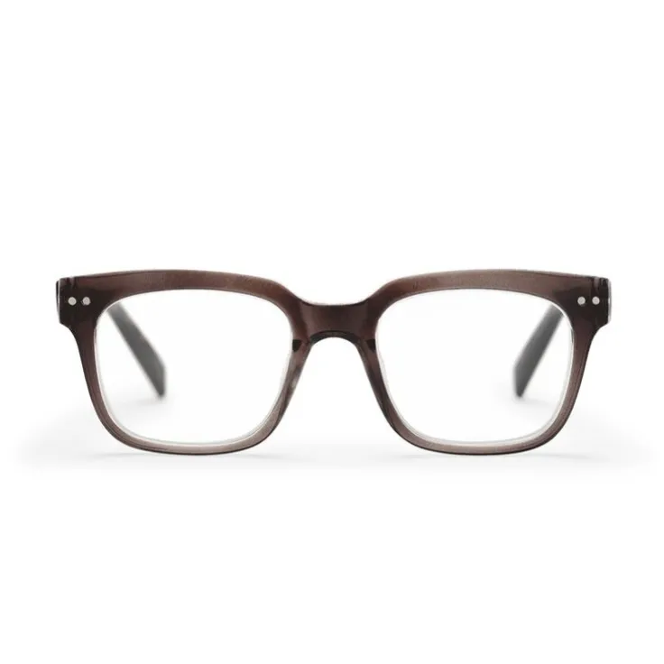 Läsglasögon +3,0 Dorotea Recycled transparent brun