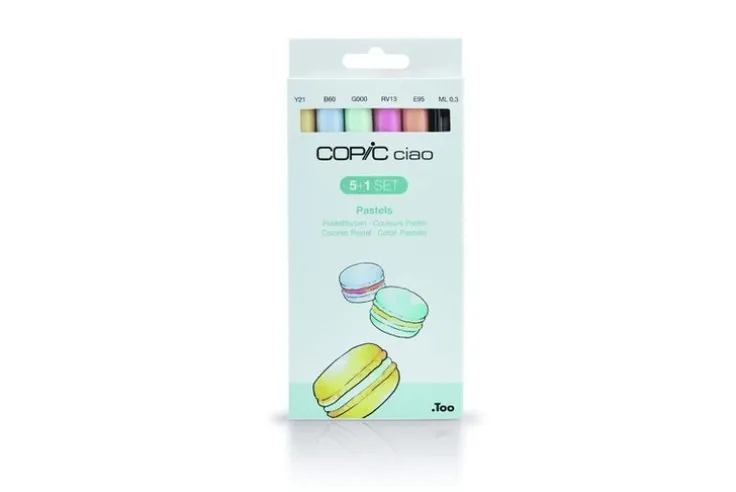 Marker Copic Ciao 5+1 Set Pastels