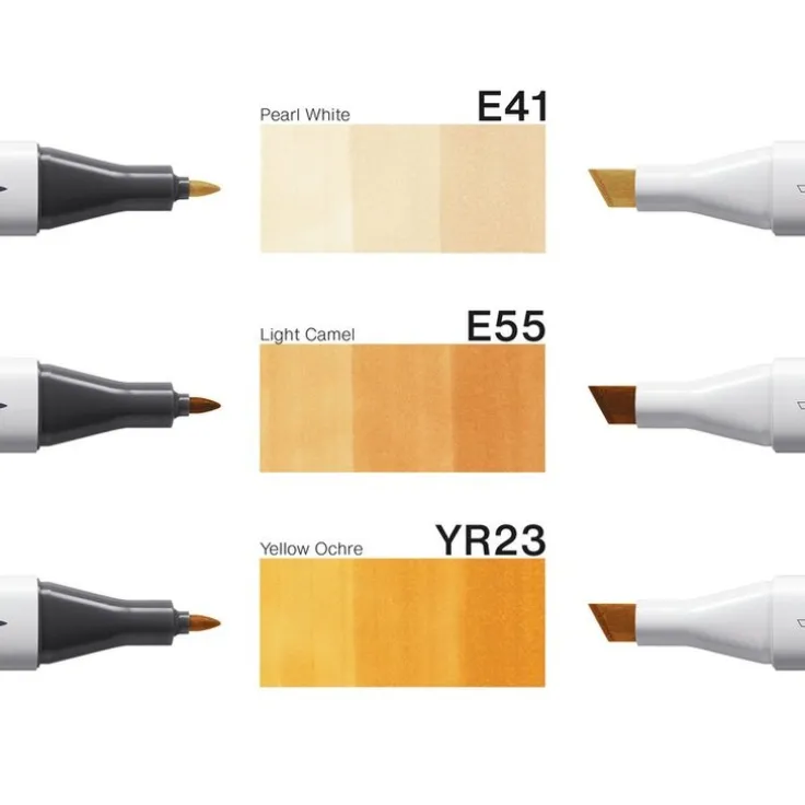 Marker Copic Classic Designer Collection 3-pack - Desert sand tints