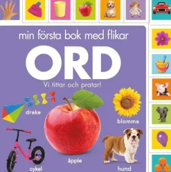 Min första bok med flikar: Ord