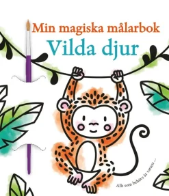 Min magiska målarbok. Vilda djur