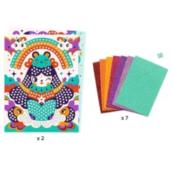 Mosaikpyssel Kokeshi