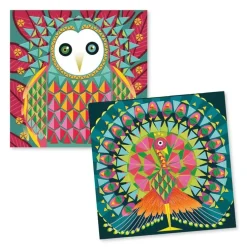 Mosaikpyssel påfågel