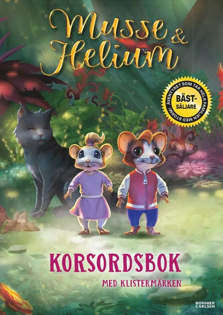 Musse & Helium. Korsordsbok