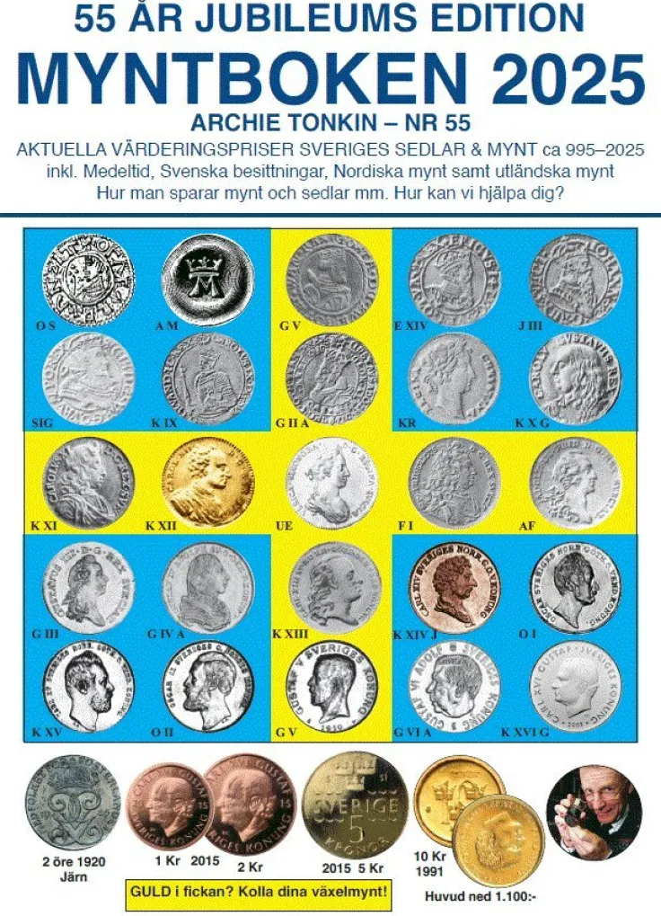 Myntboken 2025 Nr 55 Jubileumsutgåva