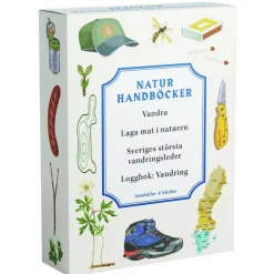 Naturhandböcker : vandra, laga mat i naturen, Sveriges största vandringsleder, loggbok: vandring
