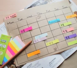 Notisflik Stick'n 50x12mm 9 färger Rainbow