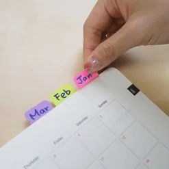 Notisflik Stick'n 28x25mm papper 3 färger