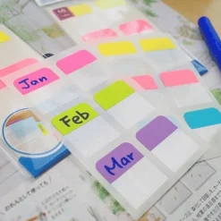 Notisflik Stick'n 28x25mm papper 3 färger