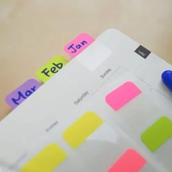 Notisflik Stick'n 28x25mm papper 3 färger