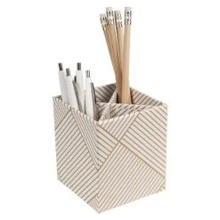 Pennburk Penny vit/guld