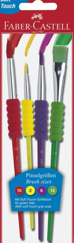 Penselset Faber-Castell mjukt grepp
