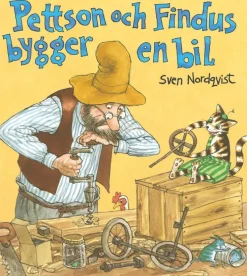 Pettson och Findus bygger en bil