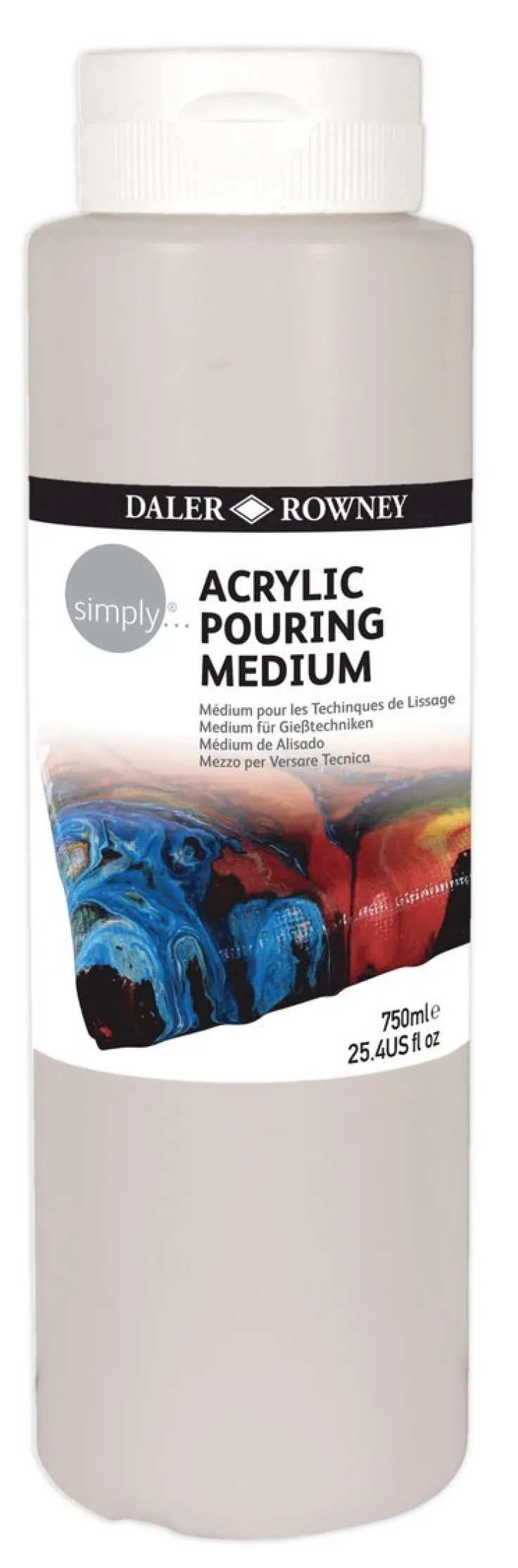 Pouring Medium akryl 750 ml Simply