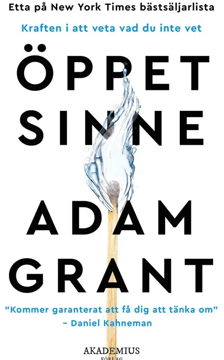 Öppet sinne : kraften i att veta vad du inte vet