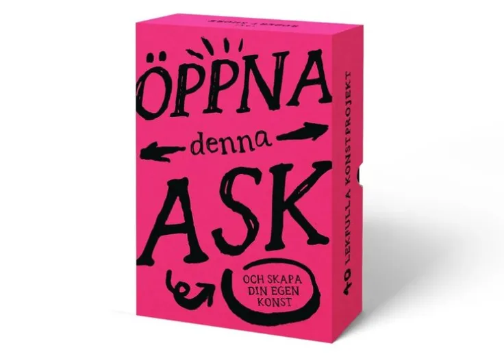 Öppna denna ask och skapa din egen konst : 40 lekfulla konstprojekt