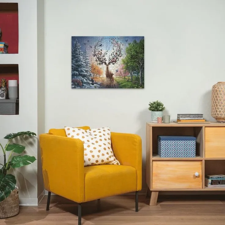 Pussel 1000 bitar - Magical Deer