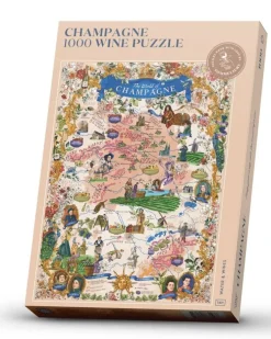 Pussel 1000 bitar - Vinpussel - Champagne
