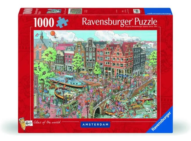 Pussel 1000 bitar Amsterdam