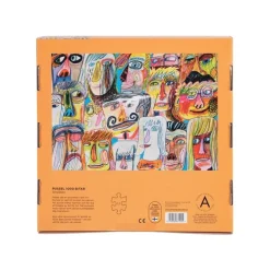 Pussel 1000 bitar Ansikten