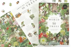 Pussel 1000 bitar Around the World in 50 Trees