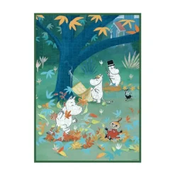 Pussel 1000 bitar Art Puzzle Moomin Play in the Forest